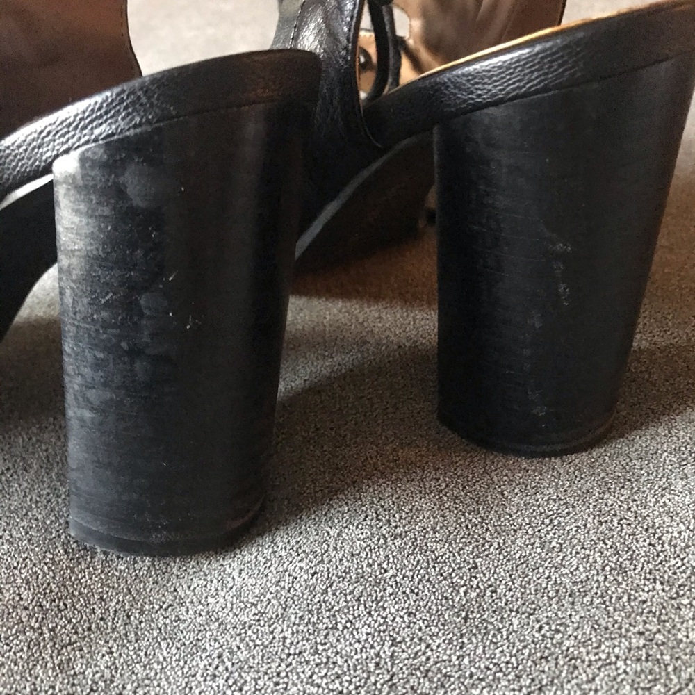 Nine West Leather Peep Toe - Picture 9 of 9